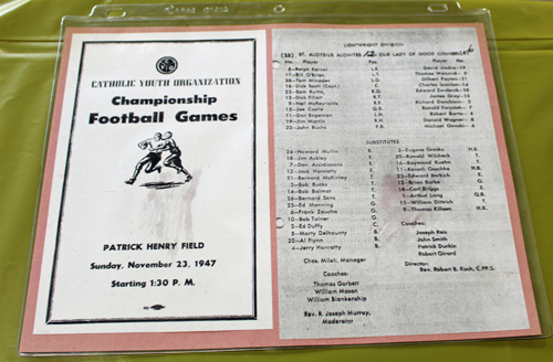St Aloysius 125th Anniversary history displays