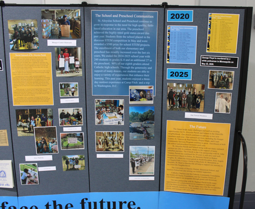 St Aloysius 125th Anniversary history displays