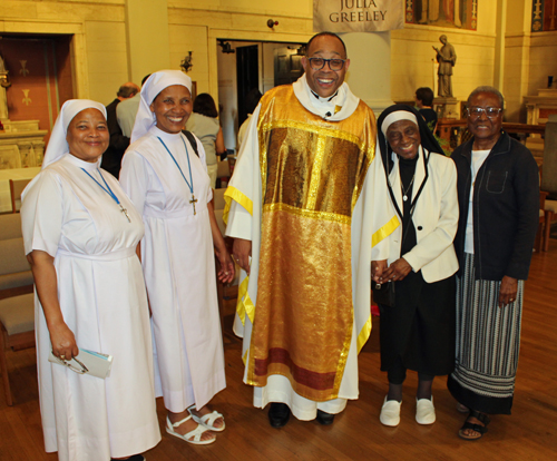 Father Steven brown and sisters