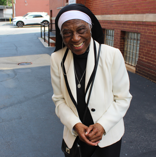 Nun at St Aloysius