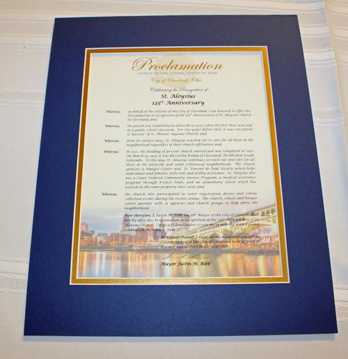 Proclamation from Mayor Bibb