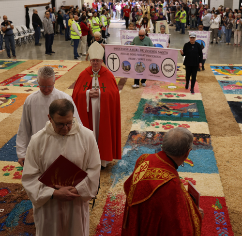 Trampling the Holy Week Carpets on Good Friday