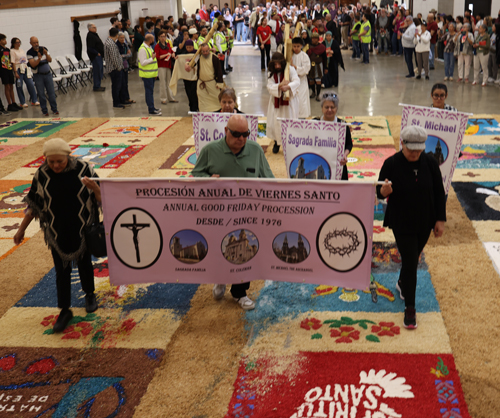 Trampling the Holy Week Carpets on Good Friday