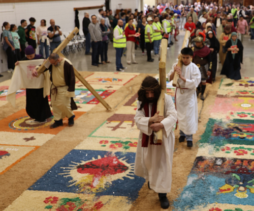 Trampling the Holy Week Carpets on Good Friday