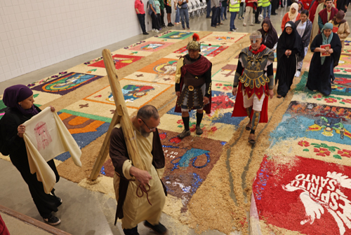 Trampling the Holy Week Carpets on Good Friday
