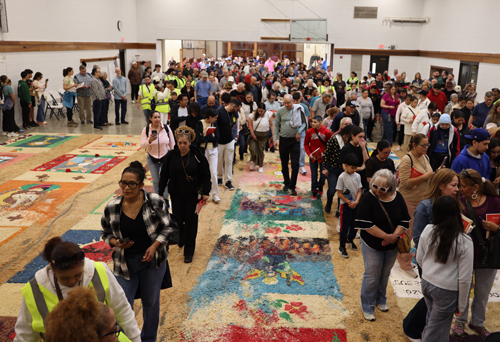 Trampling the Holy Week Carpets on Good Friday