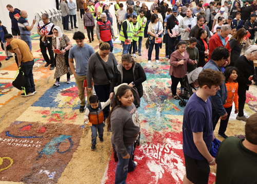 Trampling the Holy Week Carpets on Good Friday