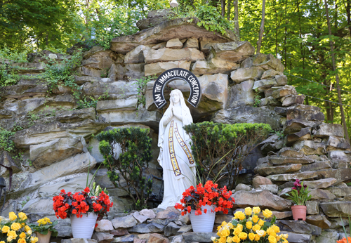 The Immaculate Conception at Lourdes Shrine