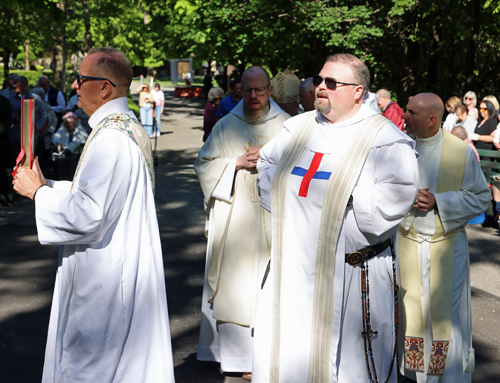 Our Lady of Lourdes Mass Processional