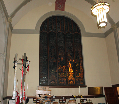 Immaculate Heart of Mary Church window