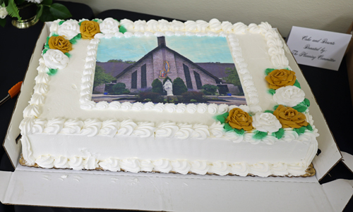 Custom Father Phil Racco cake