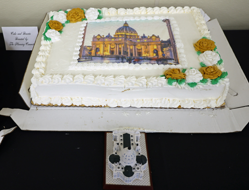 Custom Father Phil Racco cake