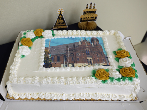 Custom Father Phil Racco cake