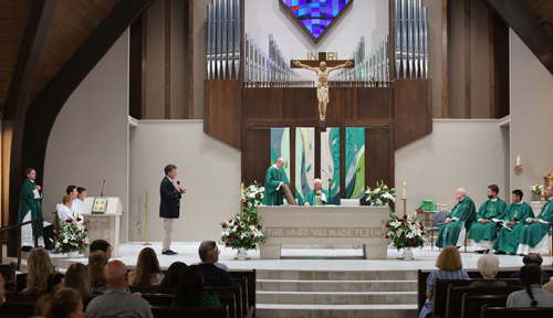 St Bernadette Mass for Father Philip Racco
