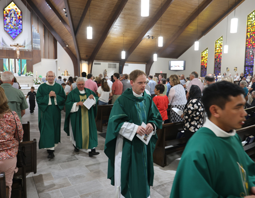 St Bernadette Mass for Father Philip Racco