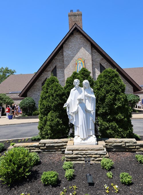 St. Bernadette Church outside