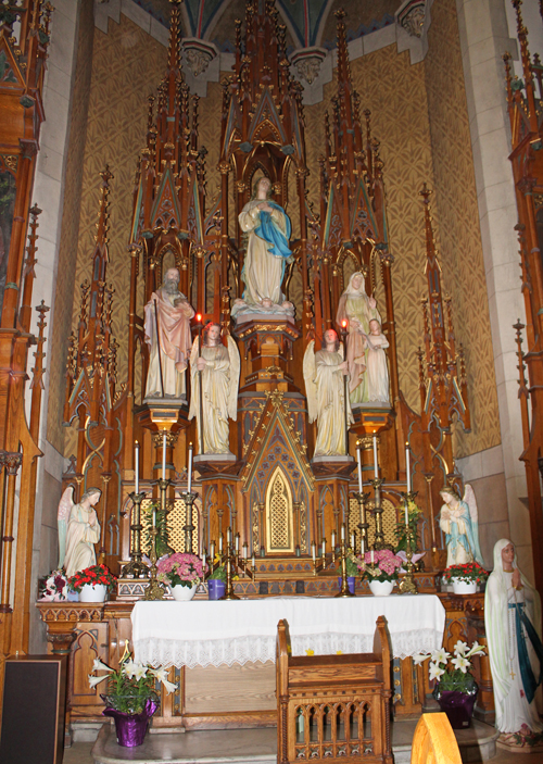 St. Michael the Archangel Church in Cleveland - inside