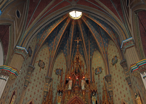 St. Michael the Archangel Church in Cleveland - altar