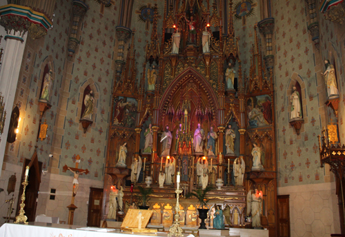 St. Michael the Archangel Church in Cleveland - altar