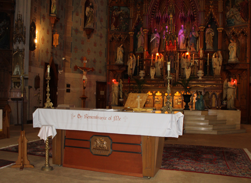 St. Michael the Archangel Church in Cleveland - altar
