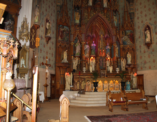 St. Michael the Archangel Church in Cleveland - inside