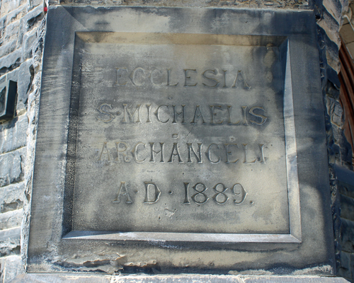 St. Michael the Archangel Church keystone