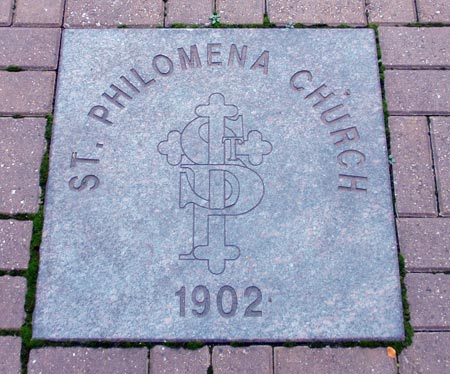 St Philomena Catholic Church in East Cleveland Ohio
