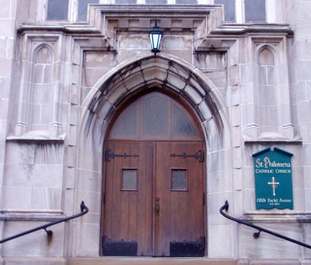 St Philomena Catholic Church in East Cleveland