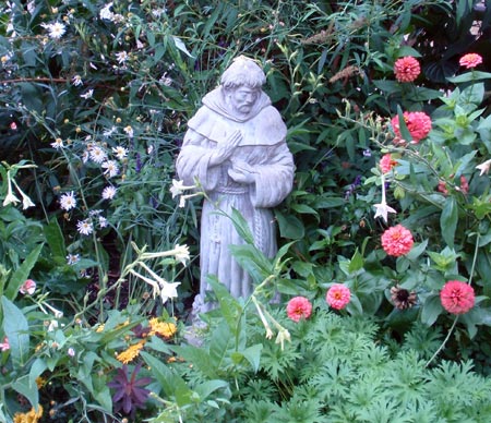 St Philomena Catholic Church in East Cleveland Ohio - Courtyard