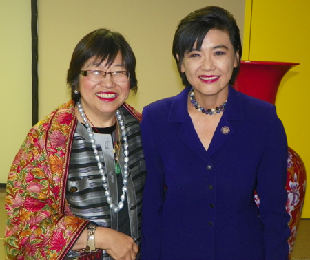 Margaret Wong and Judy Chu