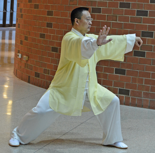 Mr. Aiguo Zhang demonstrating Chen-Style Tai Chi