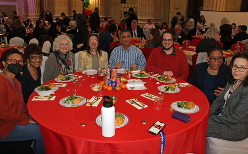 City Hall table