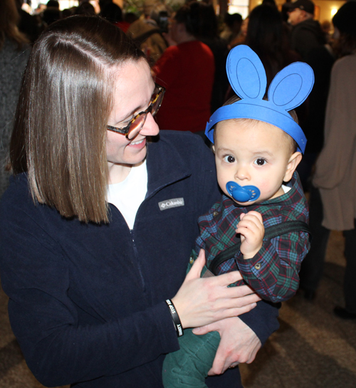 Baby with Rabbit Ears