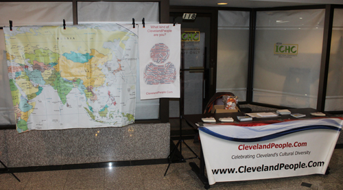 ClevelandPeople.com table at Lunar New Year event