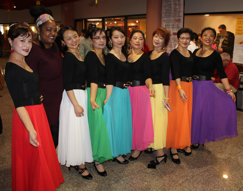 Dancers with Councilwoman Stephanie Howse