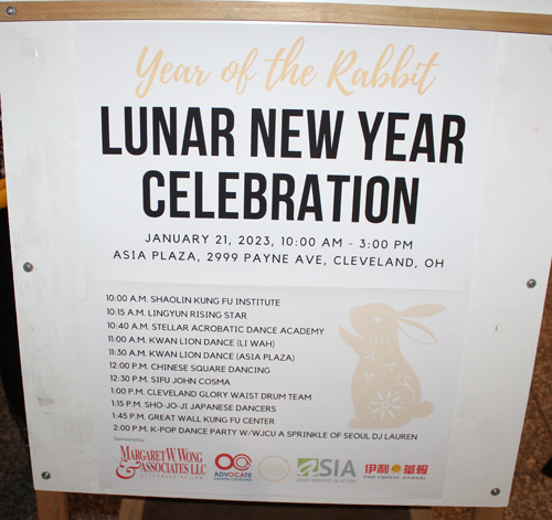 Lunar New Year event schedule