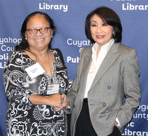 Cynthia Bellian with Connie Chung