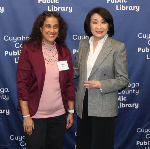 Deepa Rao with Connie Chung