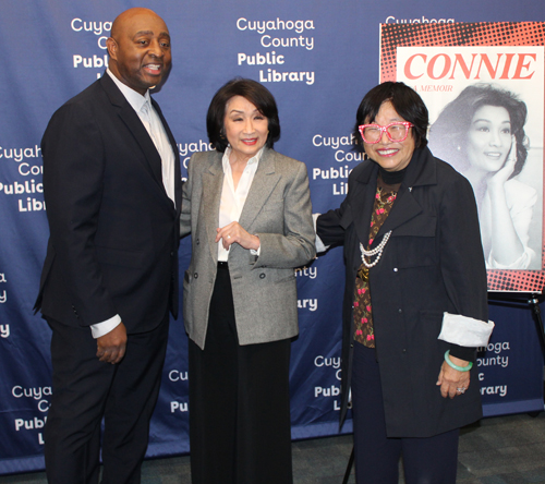 Felton Thomas, Connie Chung and Margaret Wong