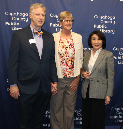 Gordon Landefeld, Elaine Price and Connie Chung