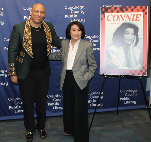 Jamar Rahming and Connie Chung
