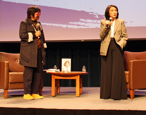 Margaret Wong and Connie Chung