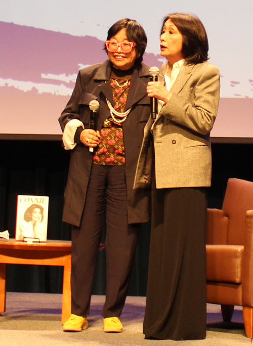 Margaret Wong and Connie Chung