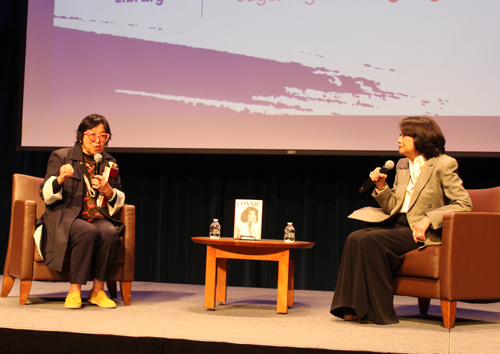 Margaret Wong and Connie Chung