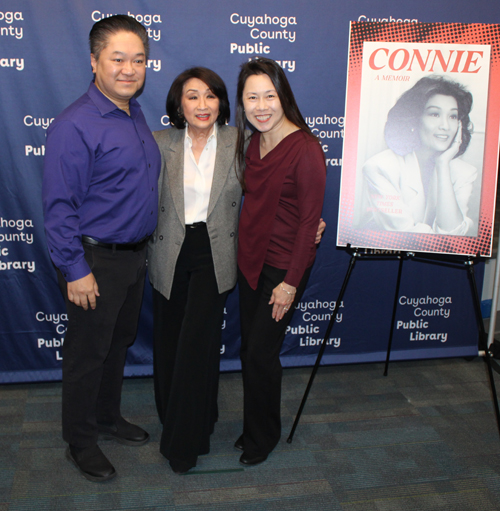Wayne and Lisa Wong with Connie Chung