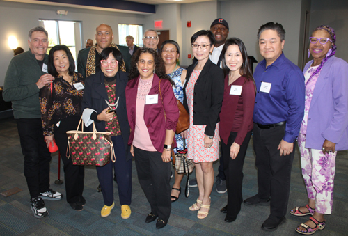 Group at Margaret Wong and Connie Chung reception