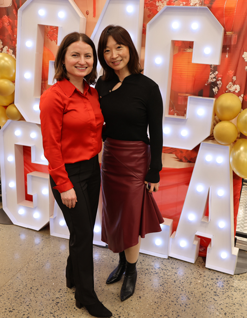 DGPerry colleague with Mei Liu