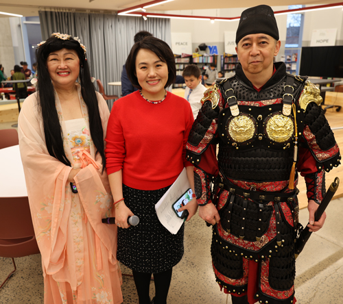 Ying Pu, Su He and Johnny Wu