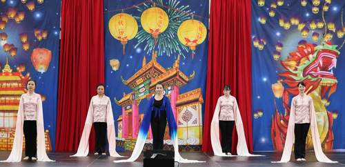 Long Sleeves Chinese Dance and Ballet