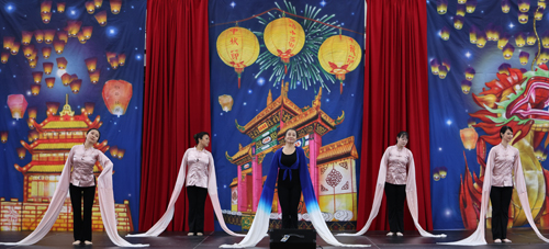 Long Sleeves Chinese Dance and Ballet